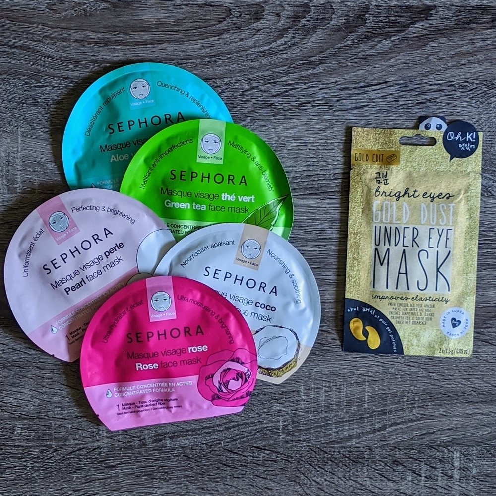 Set of Sephora Face Masks